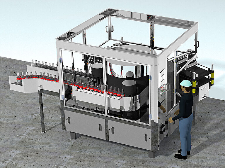 Ein Blick in die Zukunft: Durch die Kombination mit Augmented Reality (AR) wird Maschinensicherheit planbar und erlebbar – Planungen werden visuell greifbar, Investitionen transparent und Kosten klar kalkulierbar.