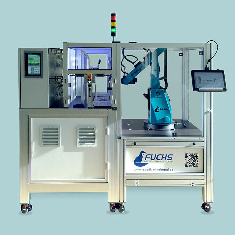 Roboter-Bierzapfanlage Roboter-Bierzapfanlage